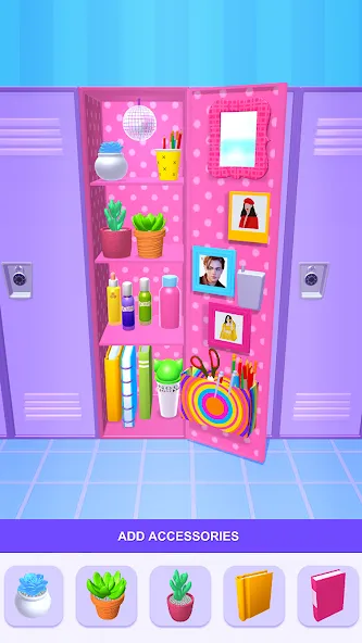 DIY Locker 3D (ДИУАЙ Локер 3Д) [МОД Все открыто] APK Android Screenshot 1