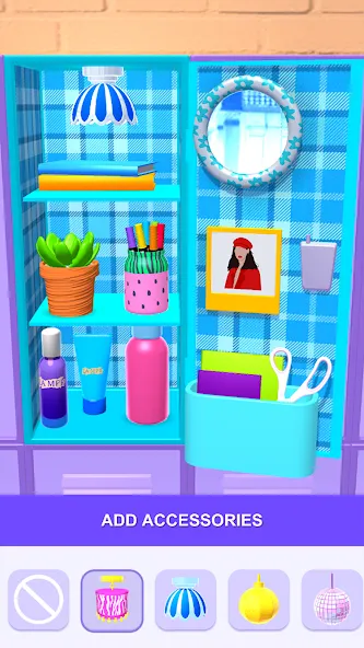 DIY Locker 3D (ДИУАЙ Локер 3Д) [МОД Все открыто] APK Android Screenshot 4
