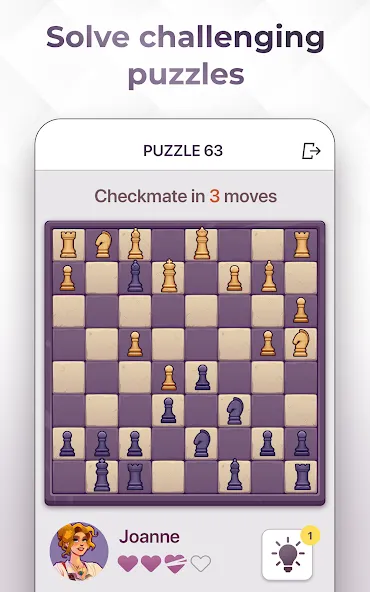 Chess Royale - Play and Learn (Шахматы Рояль) [МОД Меню] APK Android Screenshot 3