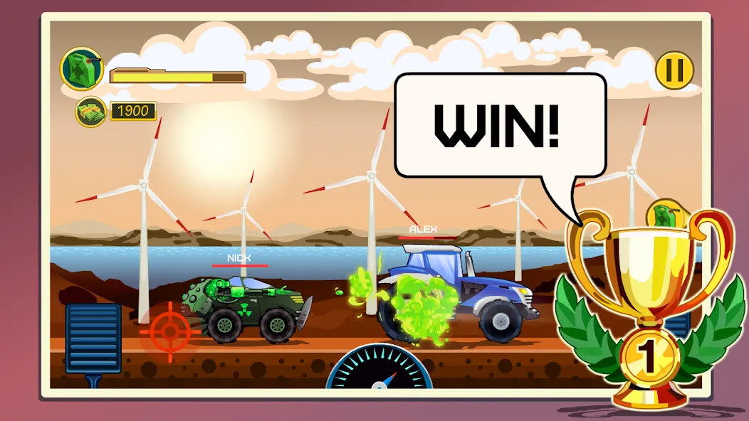 Mad Hill Racing: Bluetooth (Мад Хилл Рейсинг) [МОД Все открыто] APK Android Screenshot 5