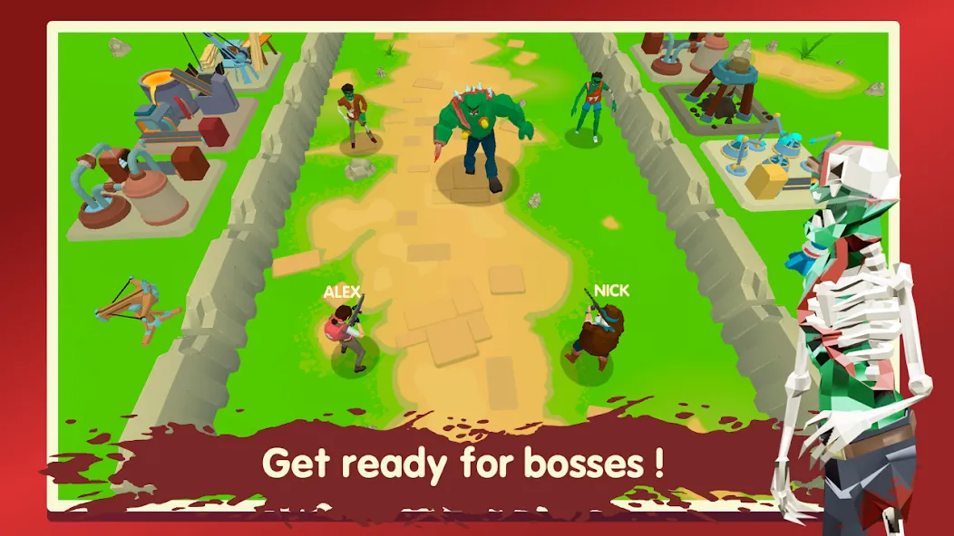 Two Guys & Zombies 3D: Online [МОД Бесконечные монеты] APK Android Screenshot 4