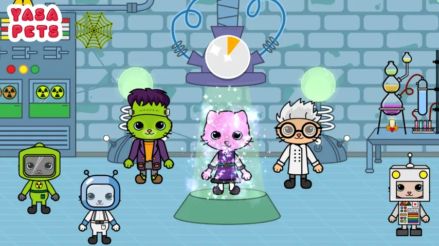 Yasa Pets Halloween (Яса Петс Хэллоуин) [МОД Много денег] APK Android Screenshot 3