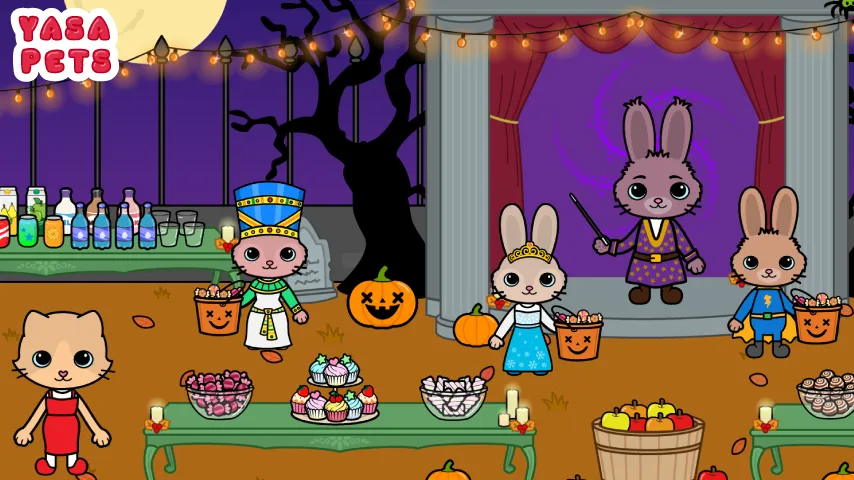 Yasa Pets Halloween (Яса Петс Хэллоуин) [МОД Много денег] APK Android Screenshot 5