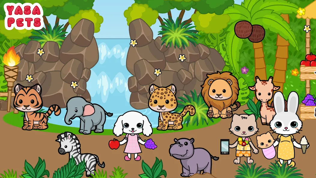 Yasa Pets Island (Яса Петс Айленд) [МОД Premium] APK Android Screenshot 4