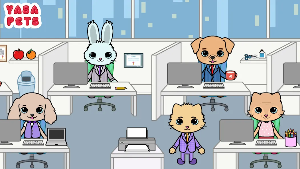 Yasa Pets Tower (Яса Петс Тауэр) [МОД Все открыто] APK Android Screenshot 1