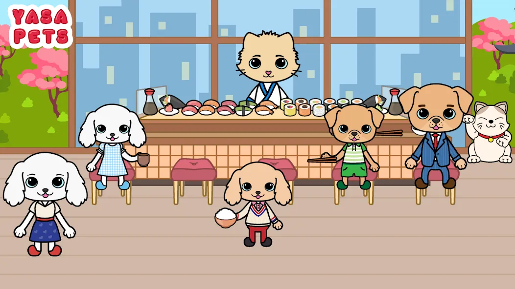 Yasa Pets Tower (Яса Петс Тауэр) [МОД Все открыто] APK Android Screenshot 3