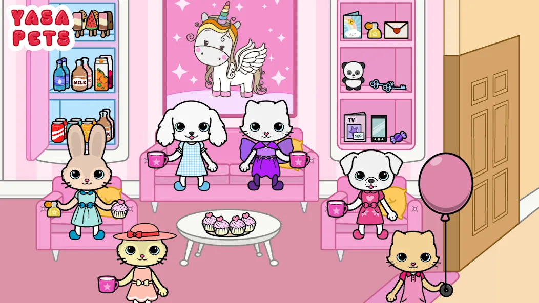 Yasa Pets Tower (Яса Петс Тауэр) [МОД Все открыто] APK Android Screenshot 4