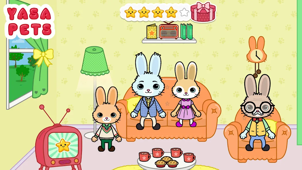 Yasa Pets Village (Яса Петс Вилладж) [МОД Меню] APK Android Screenshot 1