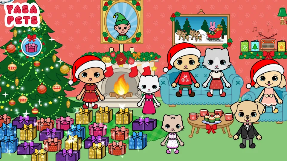 Yasa Pets Christmas (Яса Петс Кристмас) [МОД Меню] APK Android Screenshot 3