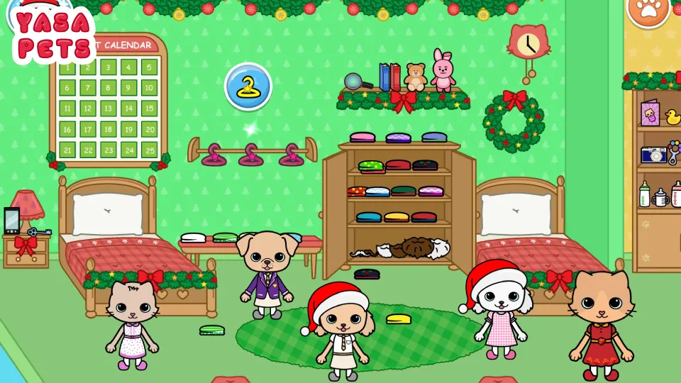 Yasa Pets Christmas (Яса Петс Кристмас) [МОД Меню] APK Android Screenshot 5