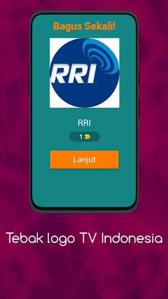 Logo TV Indonesia  Asah Otakmu (Тебак Гамбар Лого ТВ) [МОД Много денег] APK Android Screenshot 2