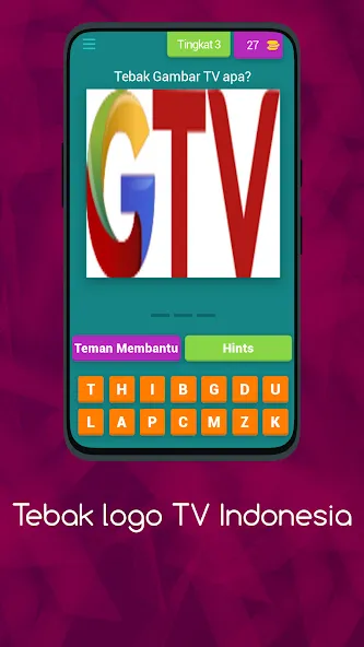 Logo TV Indonesia  Asah Otakmu (Тебак Гамбар Лого ТВ) [МОД Много денег] APK Android Screenshot 4