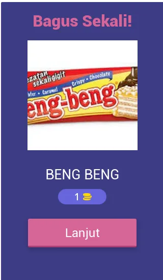 Tebak Makanan Ringan Indonesia (Гаме маканан Ринган) [МОД Mega Pack] APK Android Screenshot 2