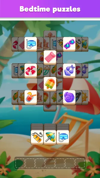 Tile Match Puzzle: Triple Game (Тайл Матч Пазл) [МОД Много денег] APK Android Screenshot 4