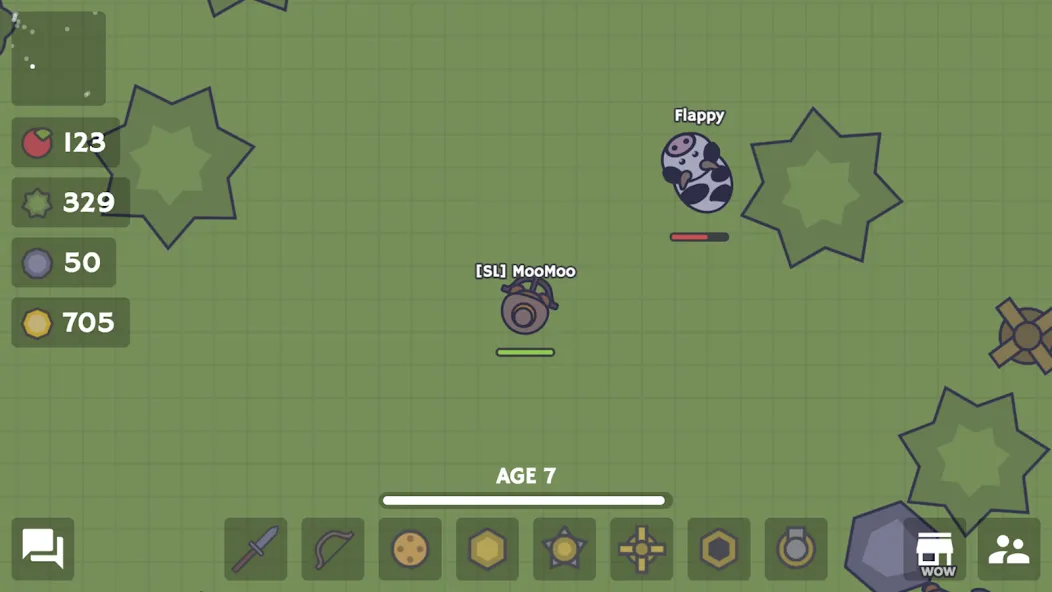 MooMoo.io (Official) [МОД Все открыто] APK Android Screenshot 3