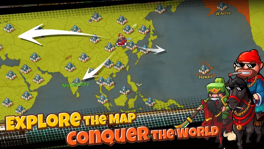 Lil' Conquest [МОД Много денег] APK Android Screenshot 2