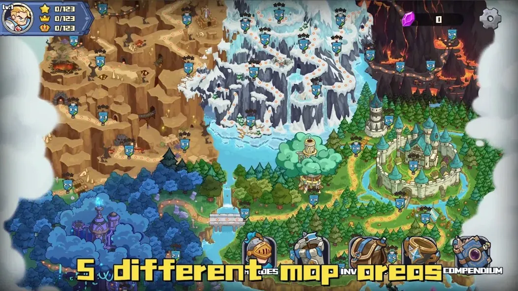 Chrono Crystal - Tower Defense (Хроно Кристалл) [МОД Меню] APK Android Screenshot 1