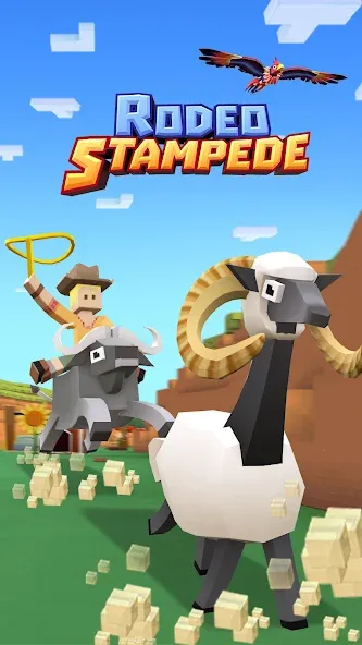 Rodeo Stampede: Sky Zoo Safari [МОД Unlocked] APK Android Screenshot 1