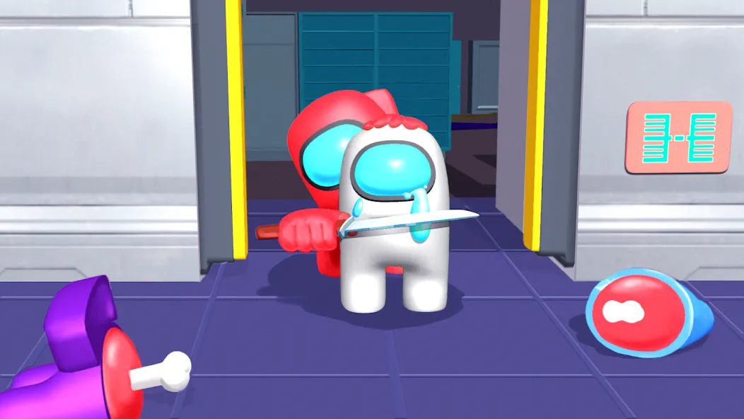 Red Imposter (Ред Импостер) [МОД Все открыто] APK Android Screenshot 1