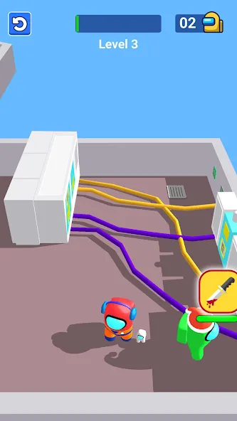 Red Imposter (Ред Импостер) [МОД Все открыто] APK Android Screenshot 3