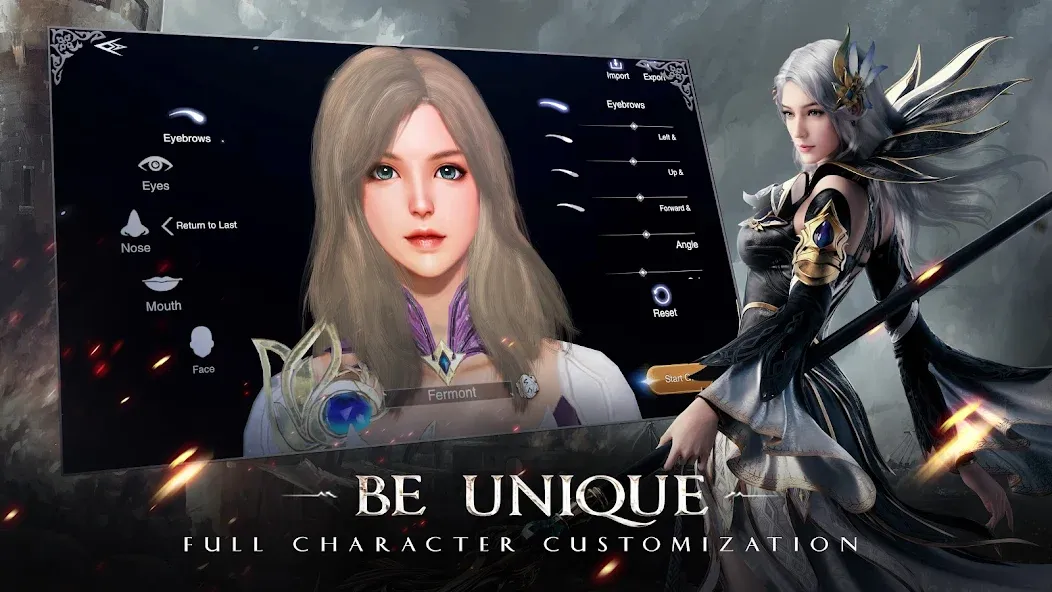 Forsaken World: Gods&Demons (Форсакен Ворлд) [МОД Меню] APK Android Screenshot 2