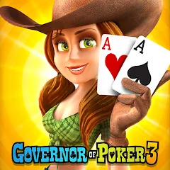 Governor of Poker 3 - Texas [МОД Много денег] APK Android