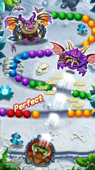 Marble Puzzle Legend (Зумбалл Делюкс) [МОД Все открыто] APK Android Screenshot 2