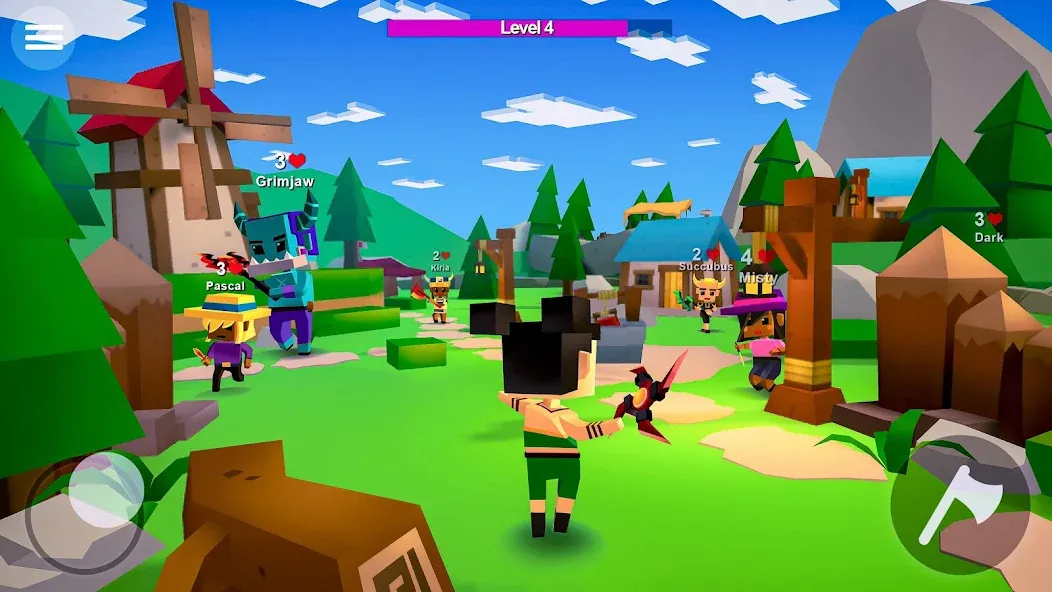 AXES.io [МОД Много денег] APK Android Screenshot 2