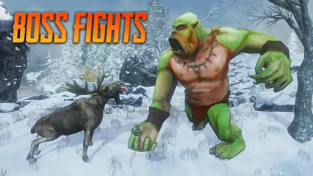 The Moose - Animal Simulator (Зе Мус) [МОД Бесконечные монеты] APK Android Screenshot 3