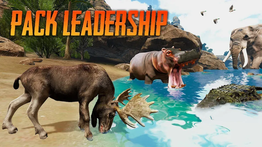 The Moose - Animal Simulator (Зе Мус) [МОД Бесконечные монеты] APK Android Screenshot 4