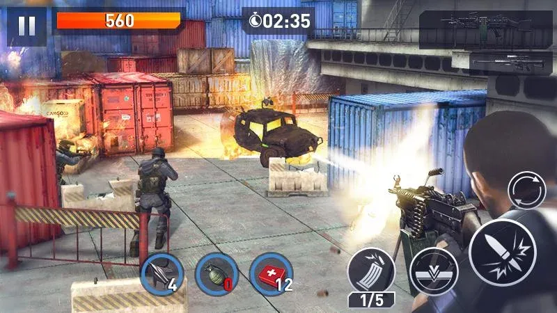 Elite Killer: SWAT [МОД Unlocked] APK Android Screenshot 1