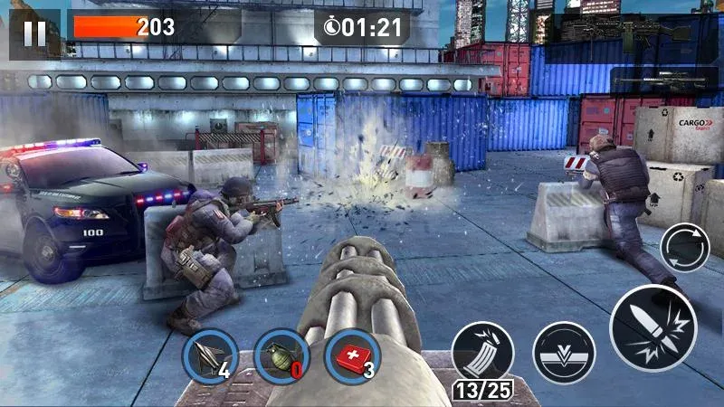 Elite Killer: SWAT [МОД Unlocked] APK Android Screenshot 3