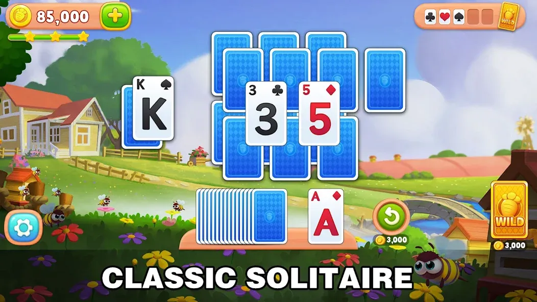 Solitaire Farm: Card Games (Соляр Фарм) [МОД Premium] APK Android Screenshot 1