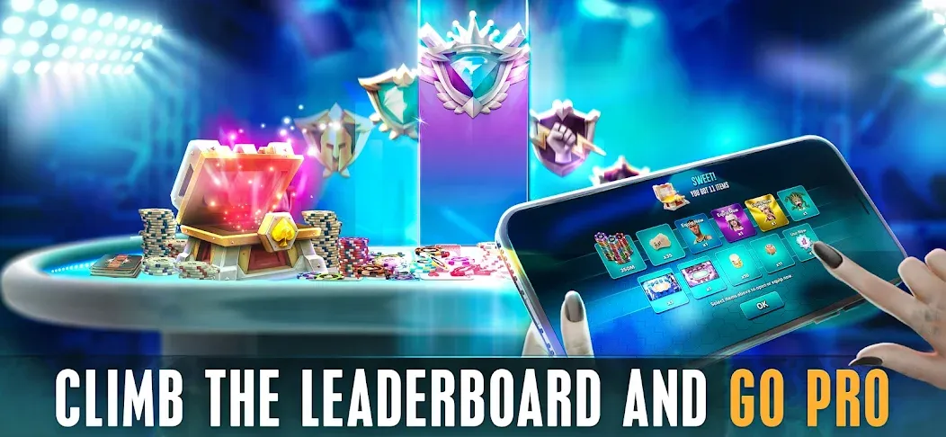 HD Poker: Texas Holdem Casino (ХД Покер) [МОД Много денег] APK Android Screenshot 4