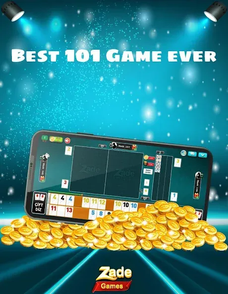 101  Okey Zade Games [МОД Много денег] APK Android Screenshot 2