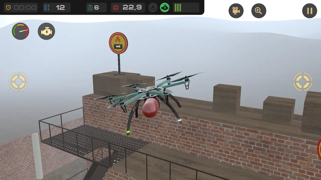 Edu Drone Simulator [МОД Unlocked] APK Android Screenshot 2