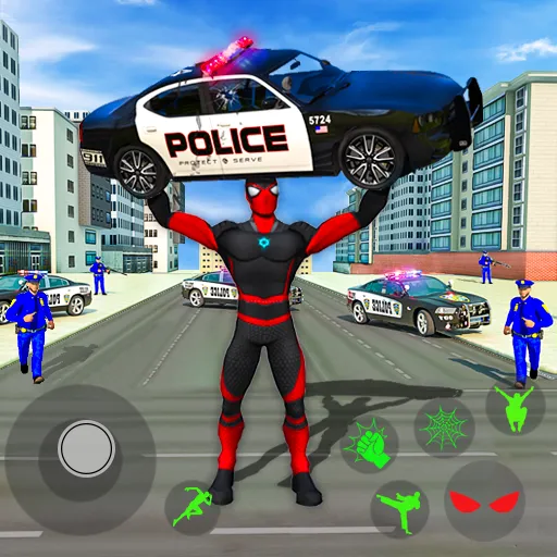 Spider Miami Rope Hero Ninja [МОД Все открыто] APK Android Screenshot 1
