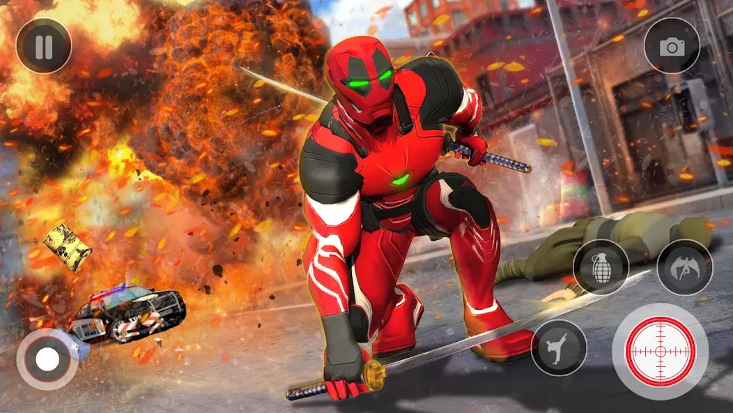 Spider Miami Rope Hero Ninja [МОД Все открыто] APK Android Screenshot 5