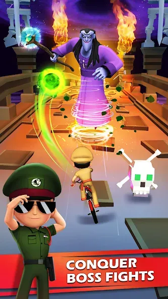 Little Singham Cycle Race (Литл Сингам Велосипедная Гонка) [МОД Premium] APK Android Screenshot 5