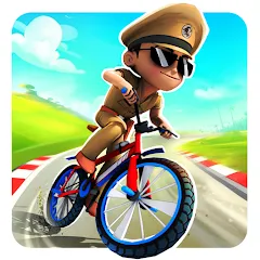 Little Singham Cycle Race (Литл Сингам Велосипедная Гонка) [МОД Premium] APK Android