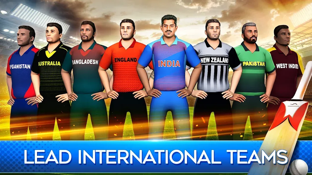 World Cricket Premier League (Всемирная крикетная Премьерлига) [МОД Много денег] APK Android Screenshot 2