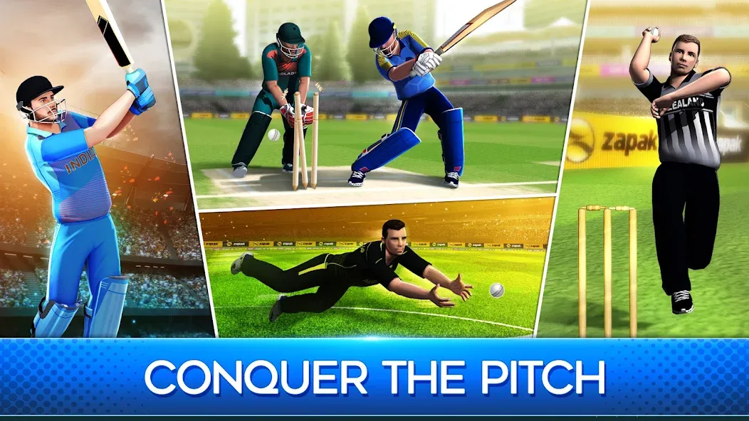 World Cricket Premier League (Всемирная крикетная Премьерлига) [МОД Много денег] APK Android Screenshot 4