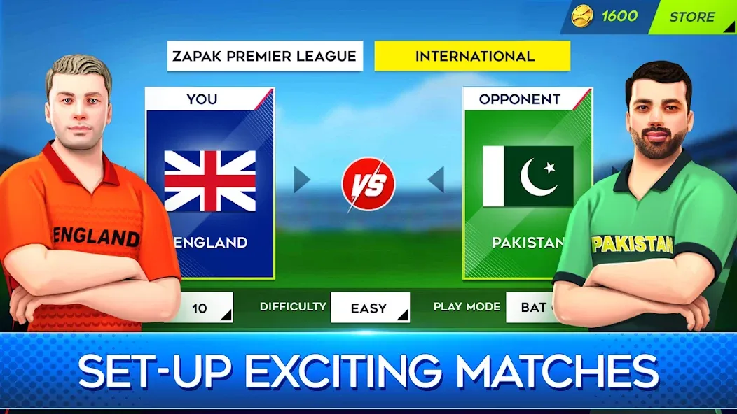 World Cricket Premier League (Всемирная крикетная Премьерлига) [МОД Много денег] APK Android Screenshot 5
