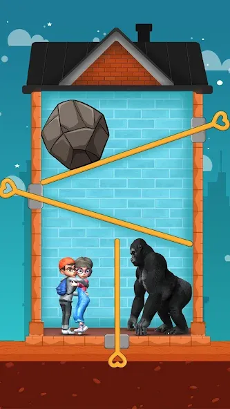 Pull The String : Nick's Quest (Пул Зе Стринг) [МОД Много денег] APK Android Screenshot 5