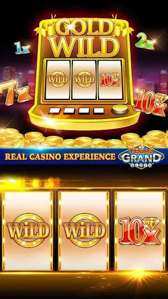 Vegas Grand Slots:Casino Games (Вегас Гранд Слоты) [МОД Все открыто] APK Android Screenshot 2