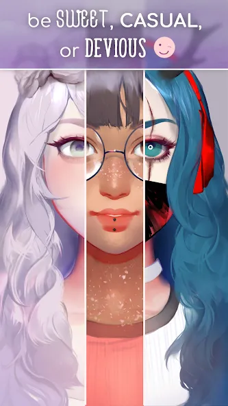Live Portrait Maker: Girls (Лайв Портрет Мейкер) [МОД Бесконечные монеты] APK Android Screenshot 5