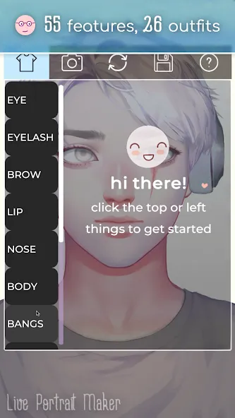 Live Portrait Maker: Guys (Лайв Портрет Мейкер) [МОД Unlocked] APK Android Screenshot 2