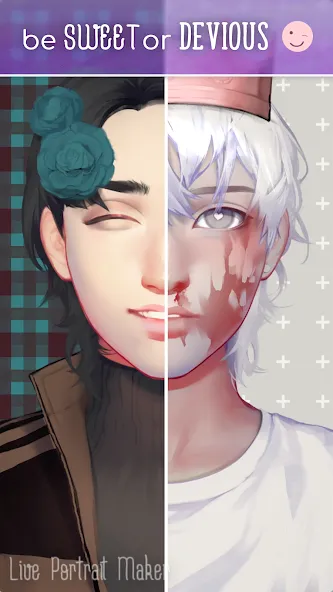 Live Portrait Maker: Guys (Лайв Портрет Мейкер) [МОД Unlocked] APK Android Screenshot 5