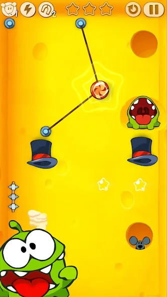 Cut the Rope (Кат зе Роуп) [МОД Все открыто] APK Android Screenshot 2