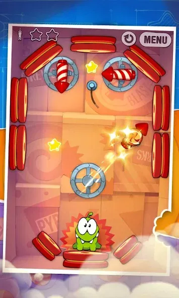 Cut the Rope: Experiments (Кат зе Роуп) [МОД Бесконечные монеты] APK Android Screenshot 4